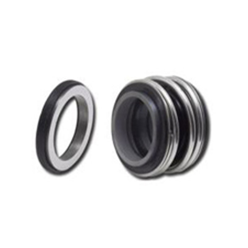 Rubber-bellows mechanical seal