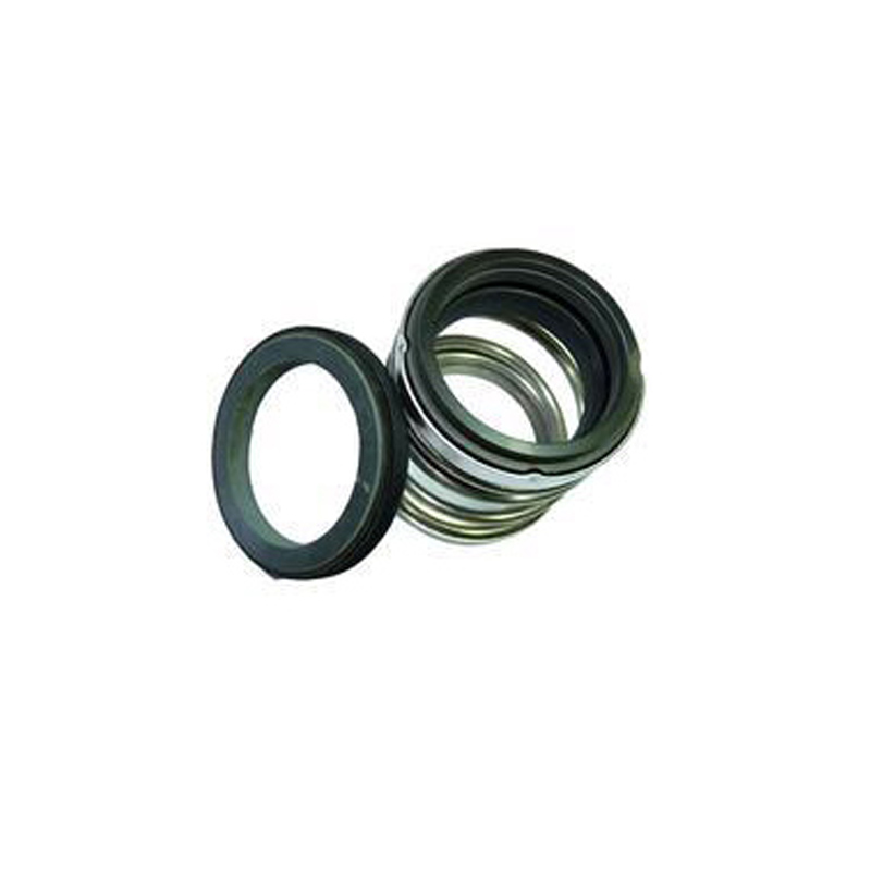 Rubber-bellows mechanical seal