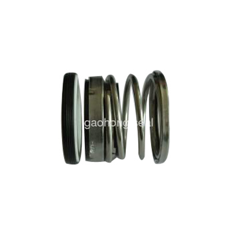 Rubber-bellows mechanical seal